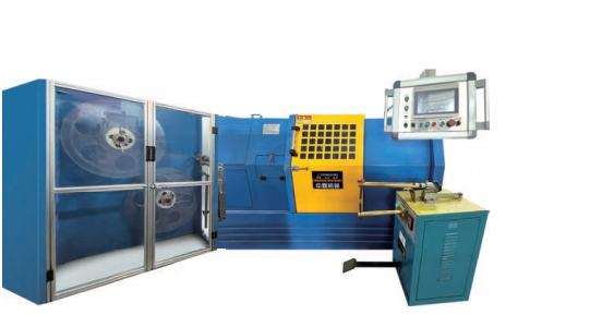 Continuous Interlocking Armor Machine PLC Automated High-Speed Armored Machine for Steel Strip Cables